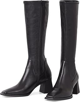 Hedda Leather Tall Stretch Boots