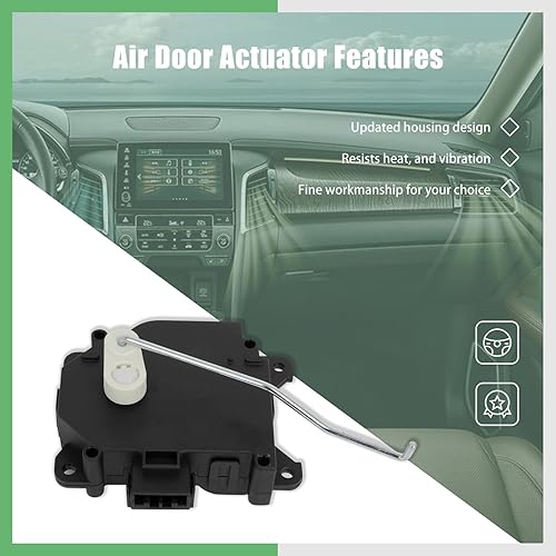 Miniatura 3 de SCITOO Reemplazo de actuador de puerta de mezcla de calentador HVAC para Acura para MDX 2007-2013, para Honda para Pilot 2009-2015 604-872 palancas