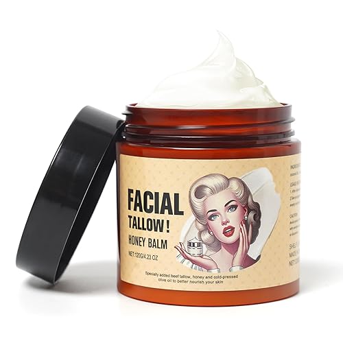 Bálsamo de ternera para el cuidado de la piel (4.23 onzas), crema hidratante facial de ternera batida, mantequilla de piel de ternera orgánica