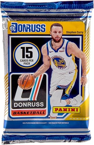 Miniatura 3 de Caja de baloncesto Panini Donruss 2024-25 - Tarjetas coleccionables oficiales de la NBA, incluye novatos, insertos y paralelos clasificados, caja de