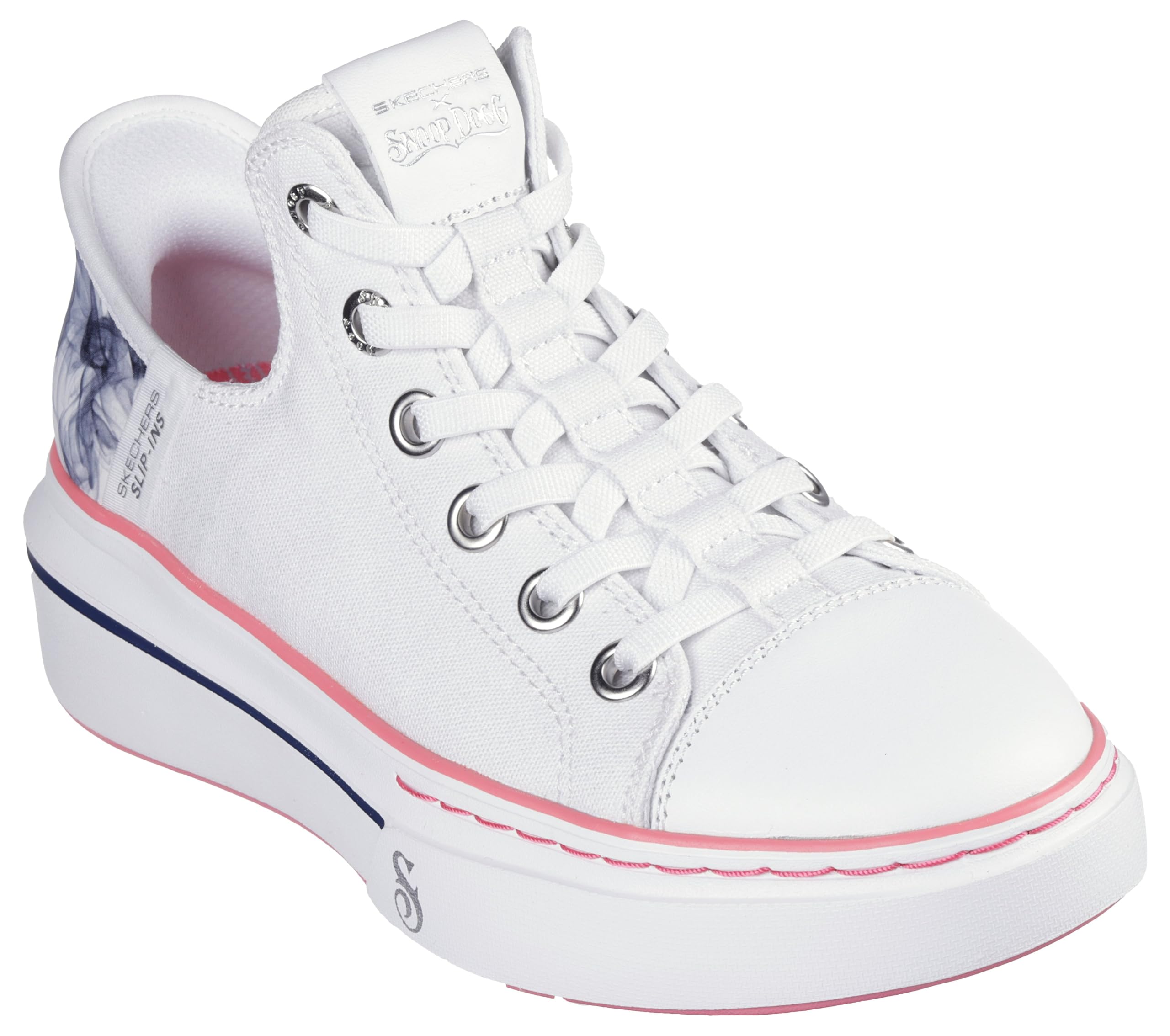Skechers Damen Snoop Dogg: Snoop One-boss Life Canvas Hands Free Slip-insSneaker