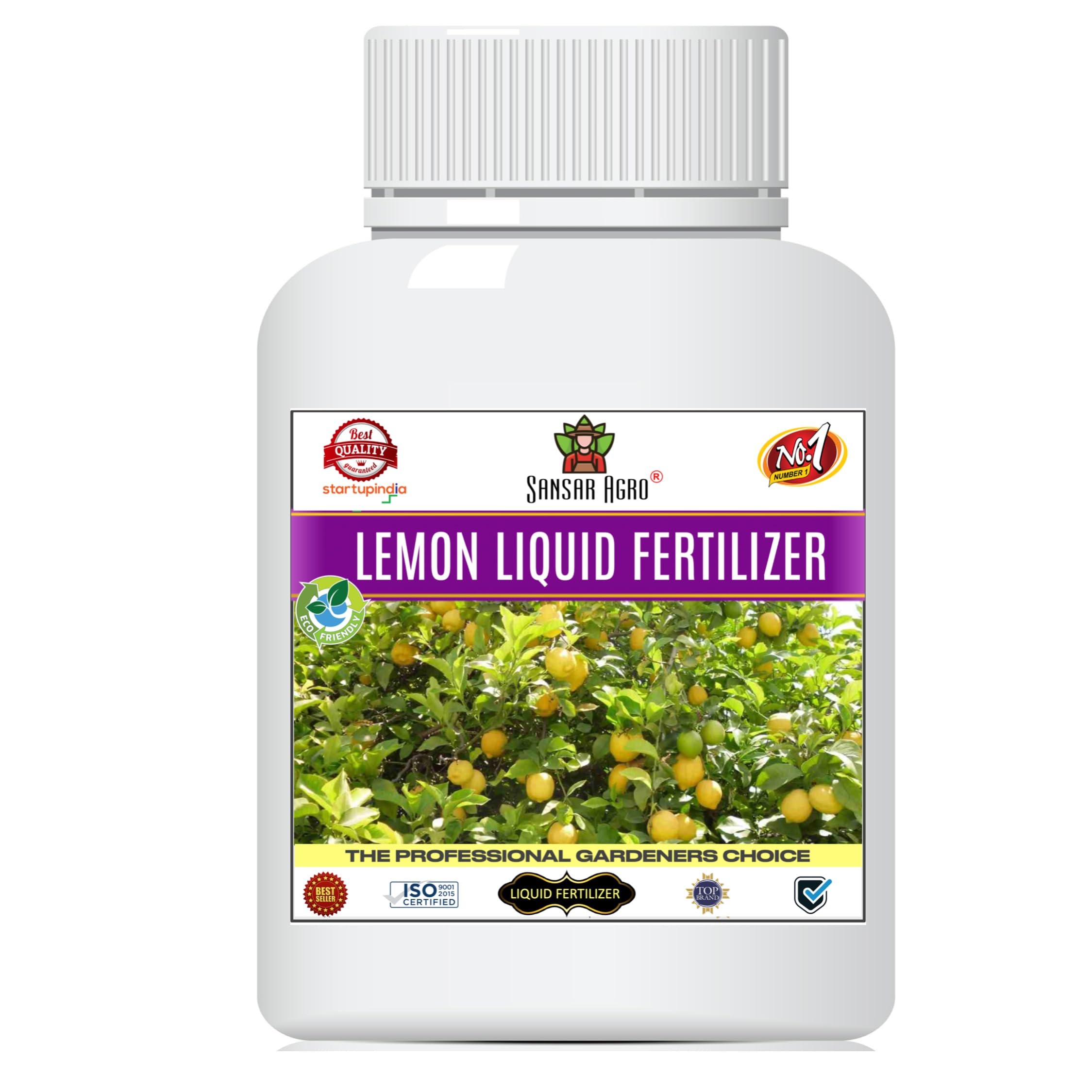 Sansar Agro® Lemon Liquid Fertilizer, Premium Essential Liquid Fertilizer for the Best Growth of All Types of Citrus Plants with Fruiting Nutrients and Charged Micro-Organism (250 ml) (B09HBTFBPN) Amazon Price History, Amazon Price Tracker
