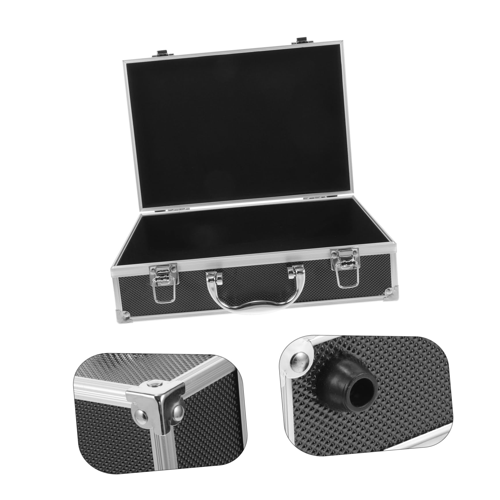 VILLCASE Valigetta Porta Utensili in Lega di Alluminio Manico Ergonomico e Resistente alle Intemperie, Custodia per Attrezzi per Ambienti Esterni Harsh