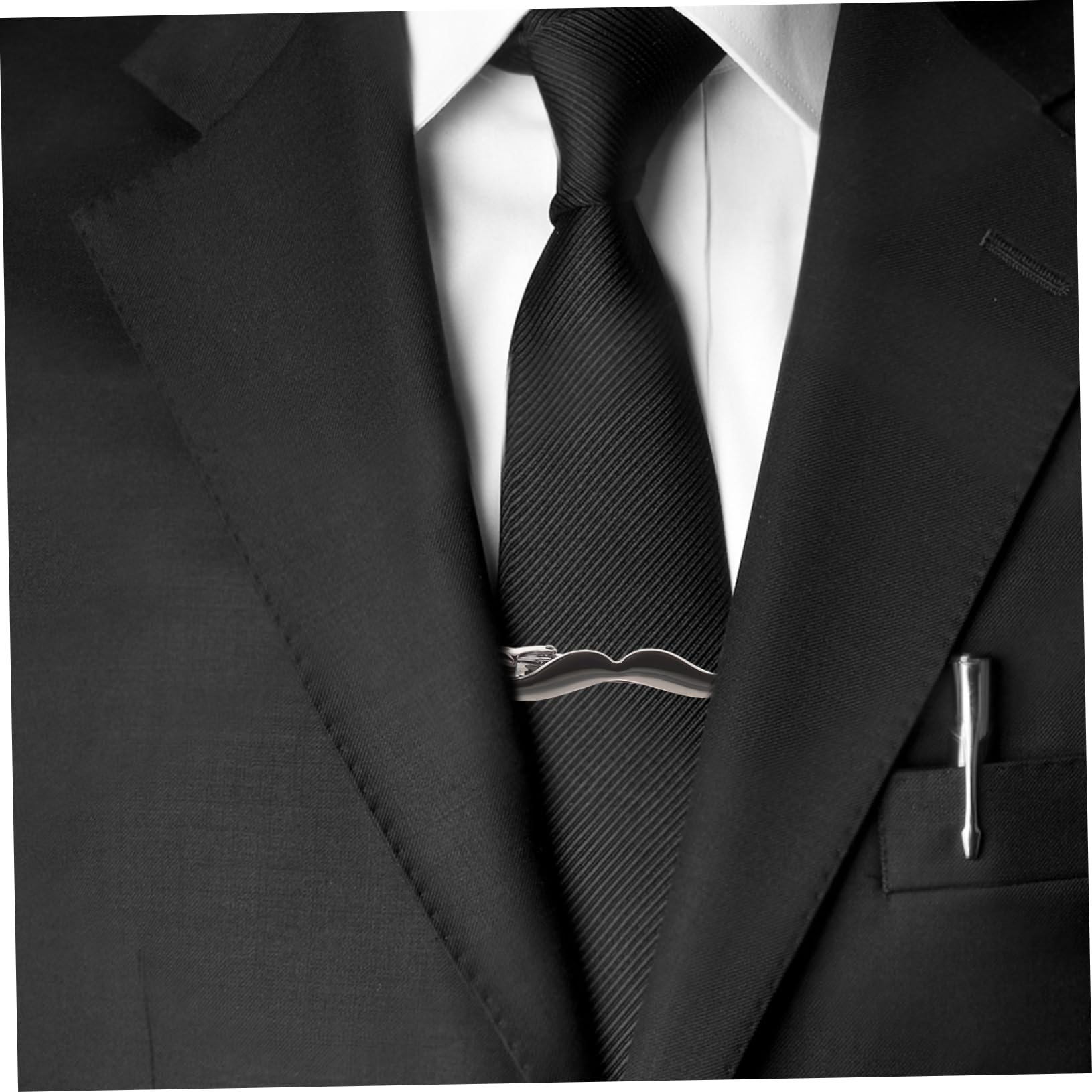 Clips Para Cuello Con Clip Para Hombres Recortadora De Barba Para Hombres Corbata De Aleación
