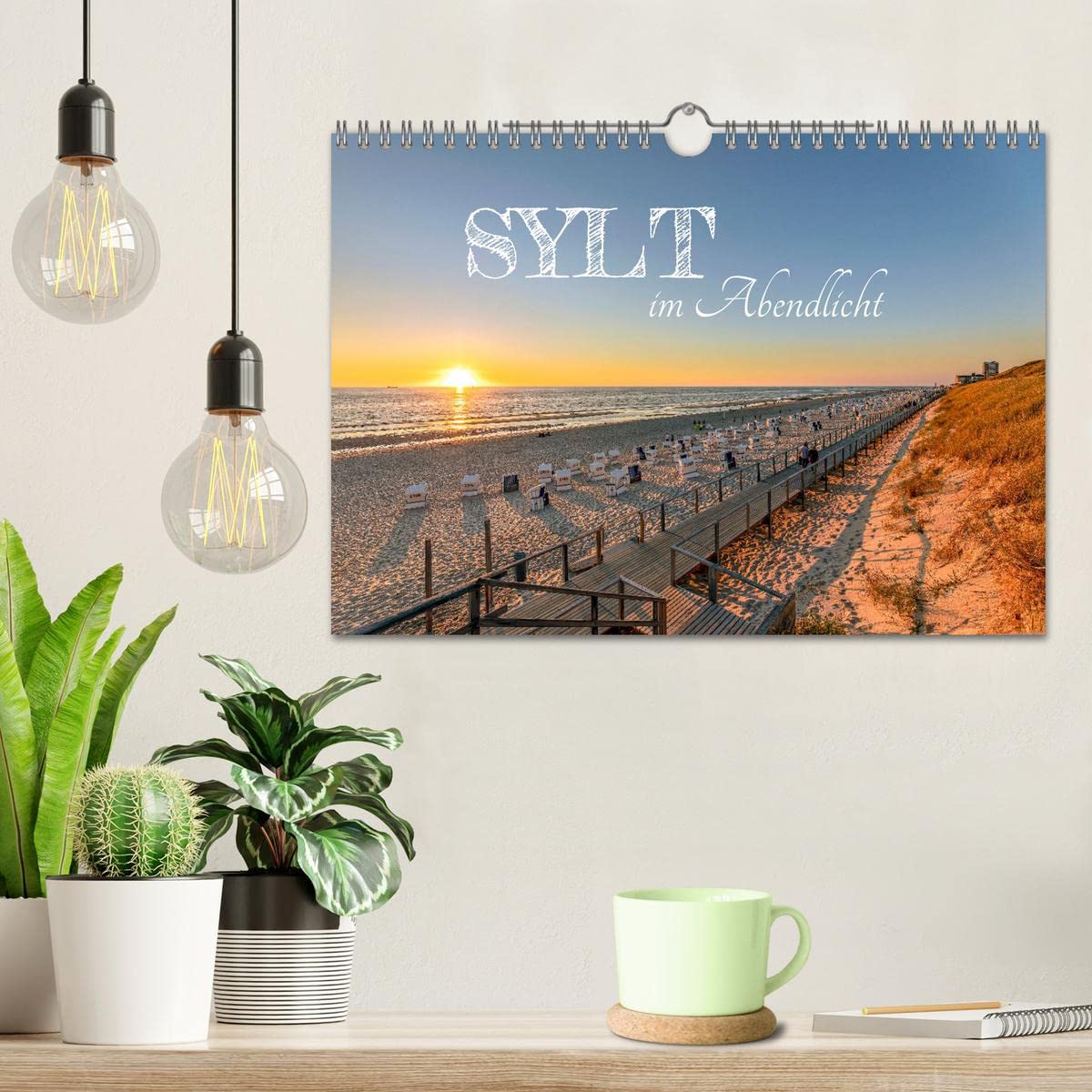 Sylt im Abendlicht (Wandkalender 2026 DIN A4 quer), CALVENDO Monatskalender: Zauberhafte Momente am Meer