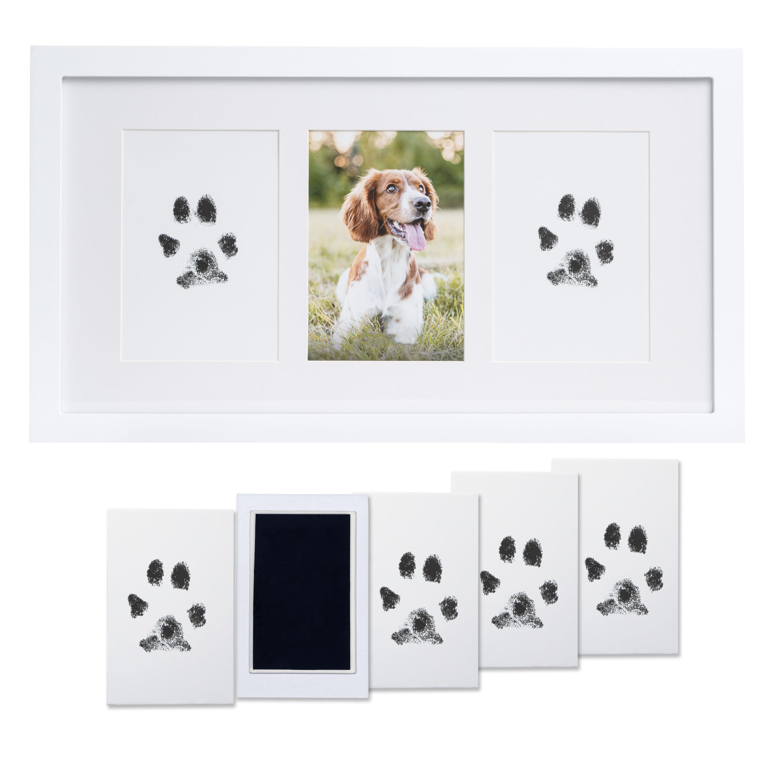 Snapklik.com : Pearhead Pet Paw Print Photo Frame
