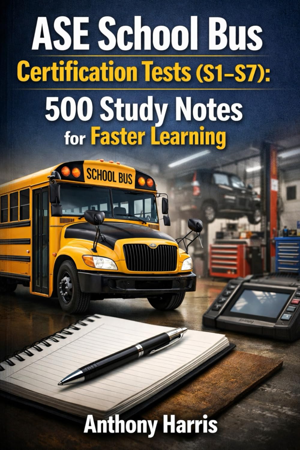 ASE School Bus Certification Tests (S1-S7): 500 Study Notes for Faster Learning