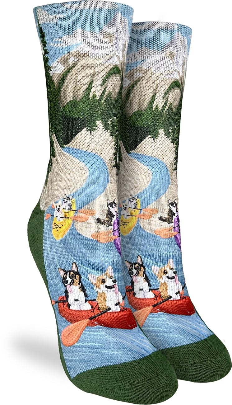 Good Luck Sock Women's Breaching Orcas Socks, Adult, Shoe Size 5-9 — view 265