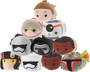 Amazon ディズニーストア Tsum Tsum ツムツム ミニ S スター ウォーズ フォースの覚醒 シリーズ 10個セット ぬいぐるみ おもちゃ