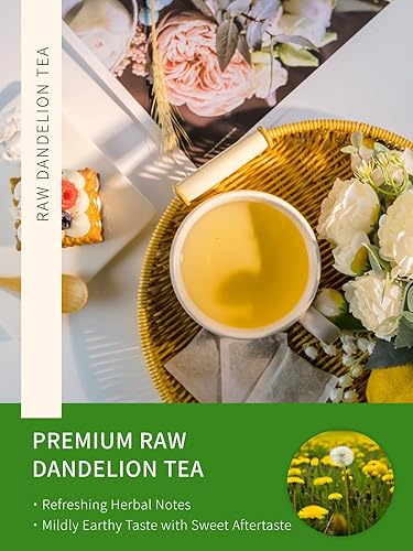 Vista 152 de TeeLux Mugwort Tea Bags - Té de hierbas de artemisa seca natural, sin cafeína, 40 bolsas de té