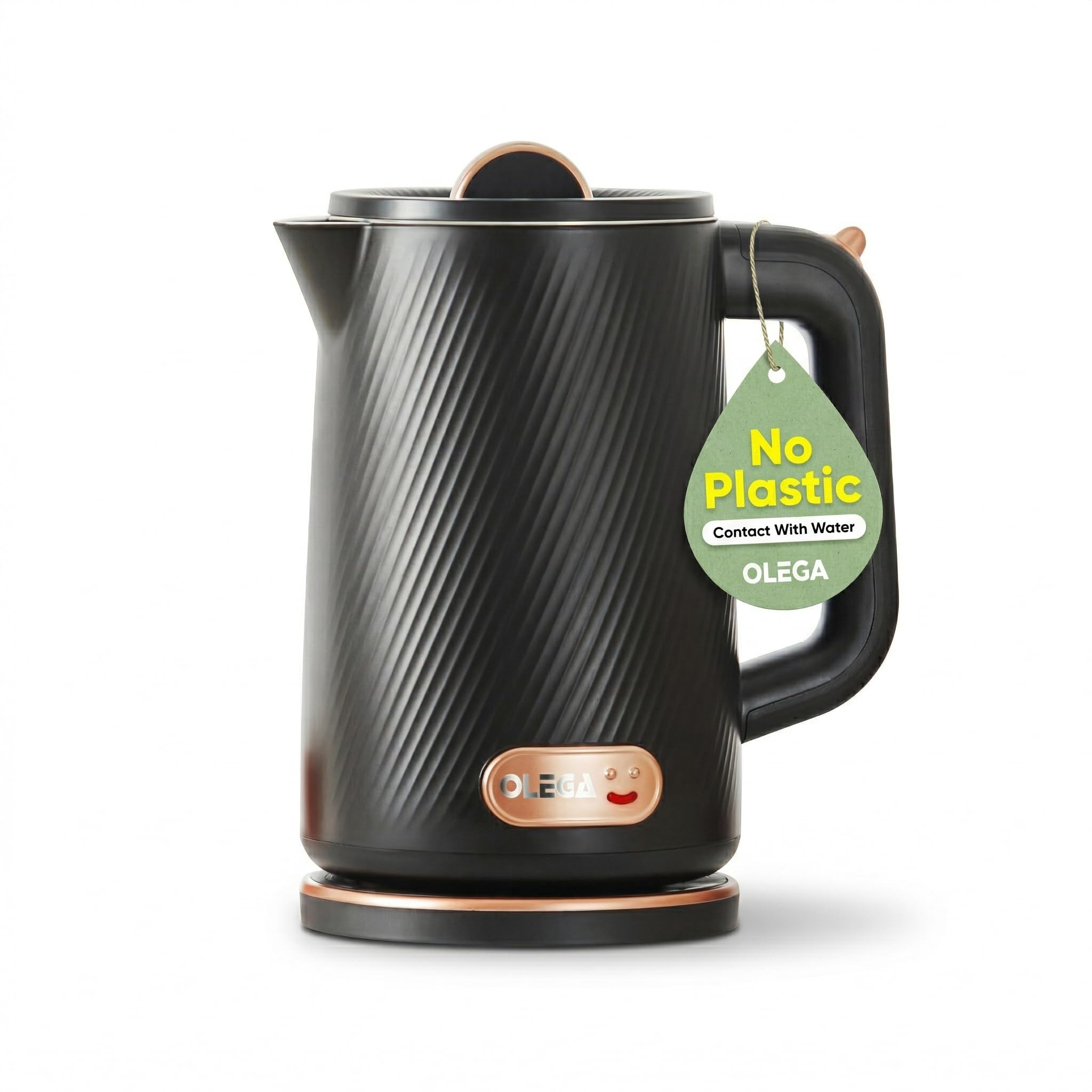 1800W Electric Kettles: OLEGA 1.8L Large Hot Water Kettle, Fast Boiling Water Boiler Electric Tea Kettle Teapot, BPA-Free 304 Stainless Steel Electric Teapot for Coffee