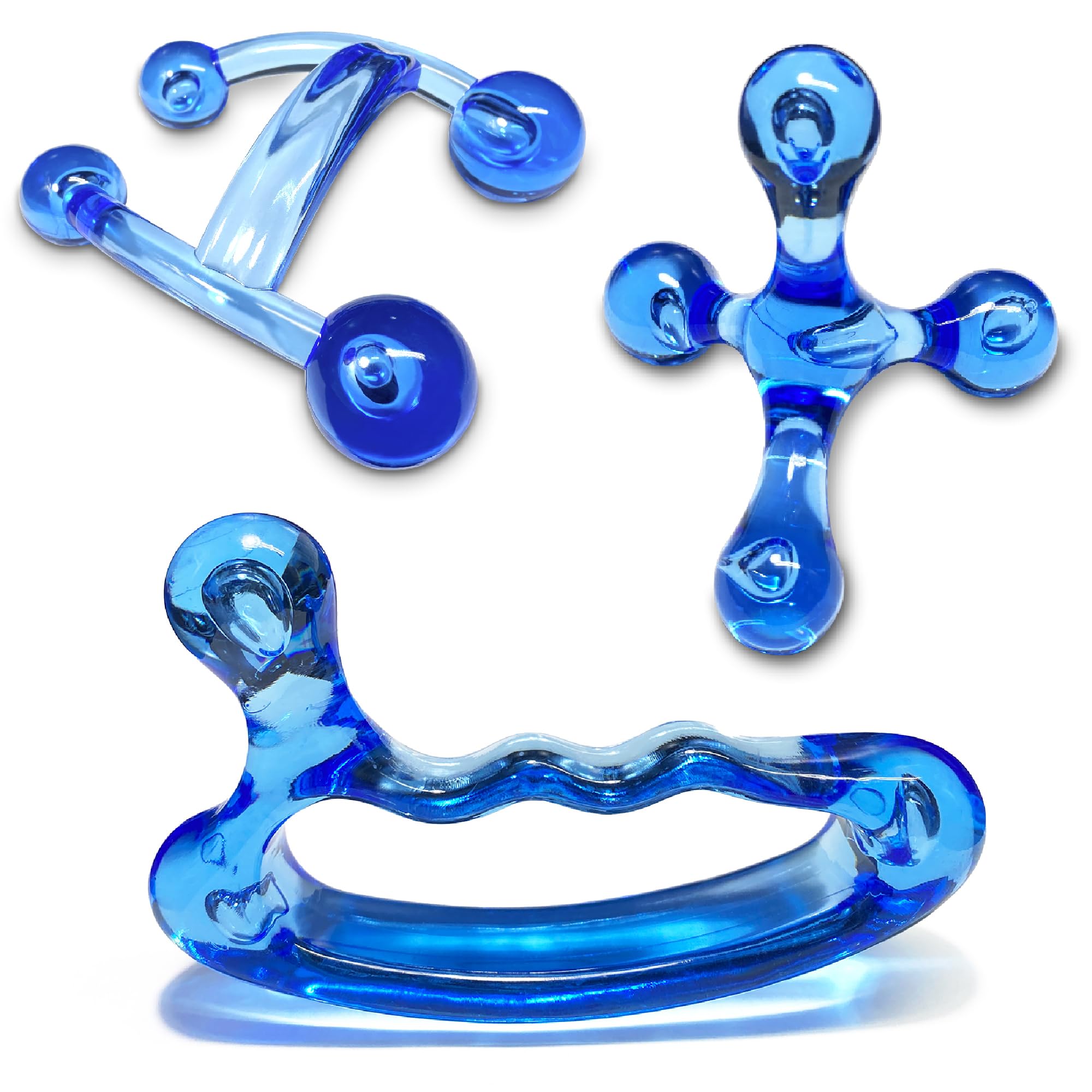 Amazon.co.jp: 英国ResultSport ツボ押し 棒 3種類セットで様々なな形