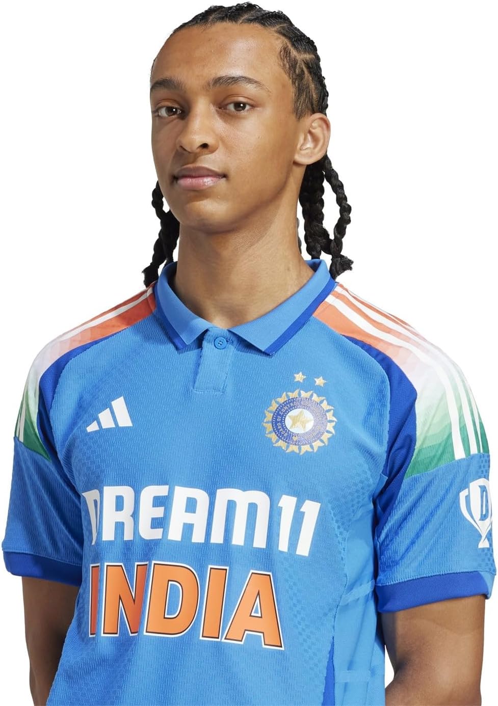 adidas Mens' Official Team India ODI Cricket Player Jersey