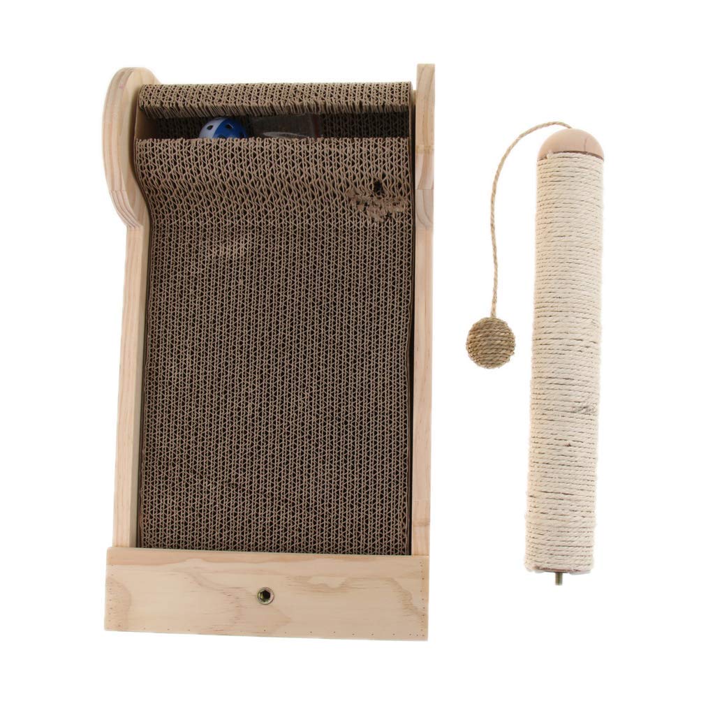 Tabla de rascar de cartón Ondulado para Gatos