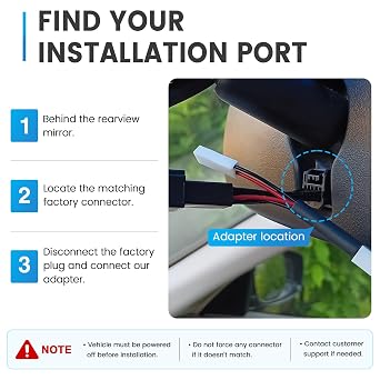 Pixelman - GPS Charger Cable Adapter for Garmin (10 Pin Type A), Compatible with Select Mazda, Infiniti, Nissan, Subaru, etc.Built-in Hidden USB Power Cord for Garmin Nuvi