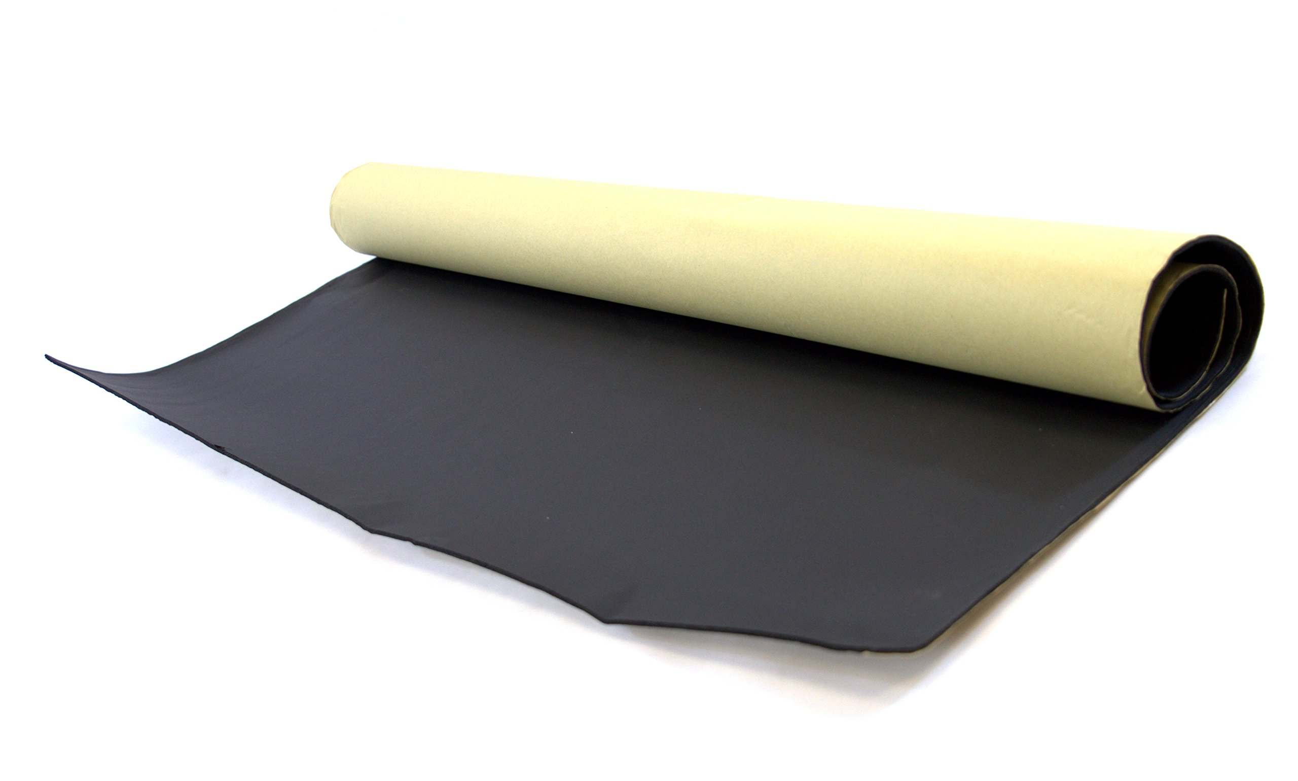 12 Large Sheets 6mm Black Closed Cell Foam - Car Sound Deadening & Heat Insulation