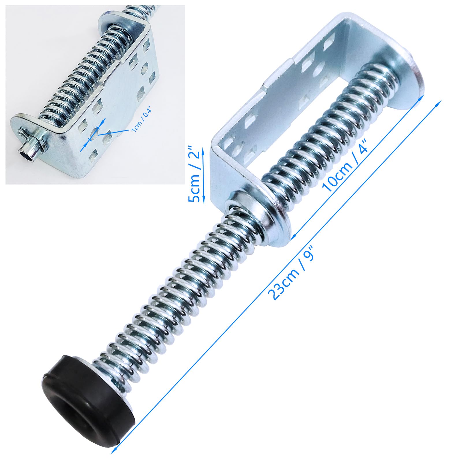 Door Spring Pusher Garage Door Plunger Bumper Spring Set - Pair Of Left ...