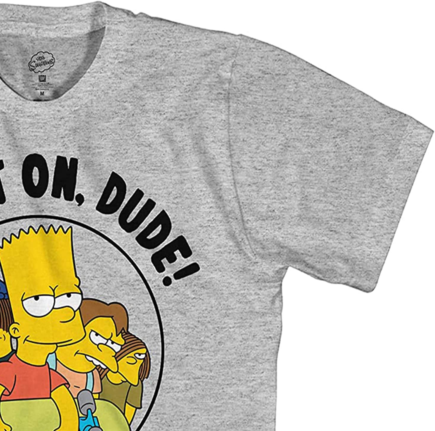 The Simpsons Boys Bart Simpson Skating Shirt - Krusty The Klown, Bart and Homer Simpson Tee Graphic T-Shirt - Image 5