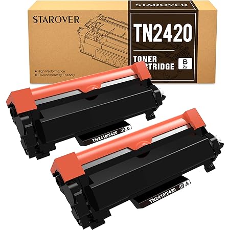 3 Toners Compatibles Brother TN2420 Pour Brother MFC L2710DN, L2710DW, L2713DW (avec Puce)-3000