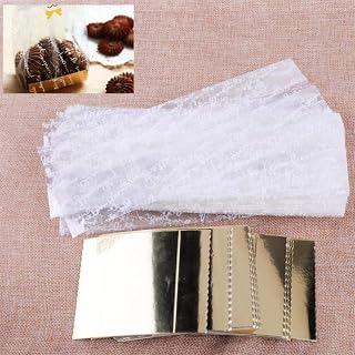 Spare Parts, Gift Gold Wedding Xmas Plastic Favor Biscuit Cupcake Party Cello Cellophane Bags with Gusset Food Packaging