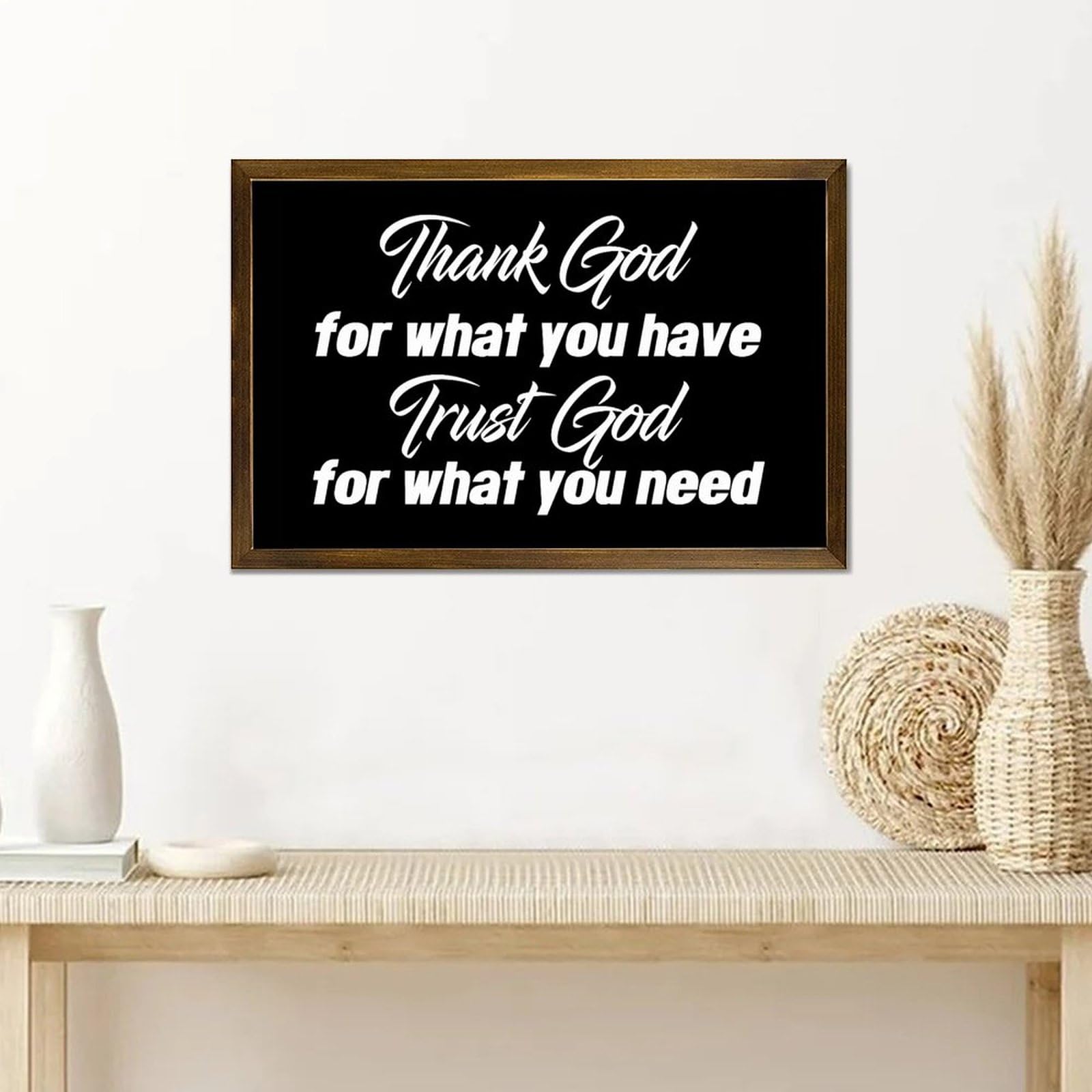 Amazon.com: Thank God for What You Have Trust God for What You