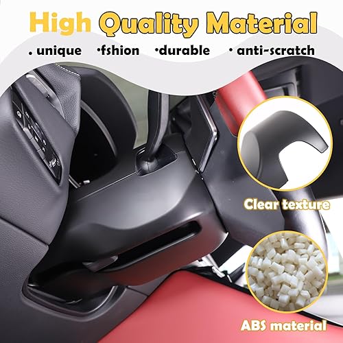 Miniatura 3 de Kit de moldura de cubierta de columna de dirección compatible con Toyota Supra GR A90 A91 MK5 2019-2022, accesorios de cubierta de base de volante