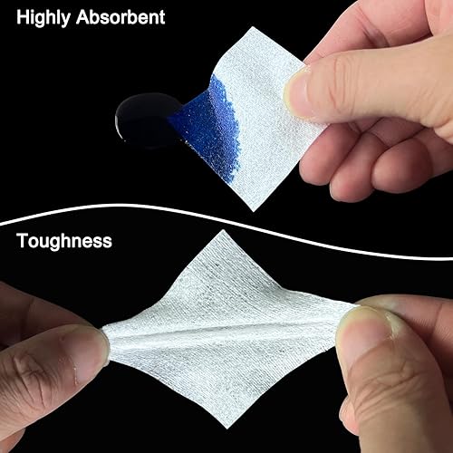 Miniatura 2 de Guyuyii Suministros de limpieza para pistolas  Parches de limpieza de pistola sin pelusa de 2 pulgadas y hisopos de limpieza de pistola de bambú de