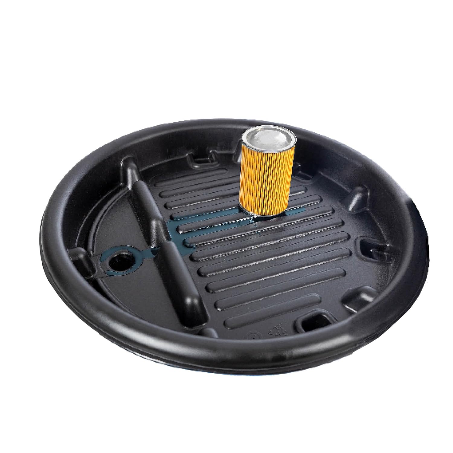 DENIOS® Drum Funnel - Extra Large Poly Drum Funnel for 55 Gallon Drums, Wide Mouth Design for Easy Pouring, Large Funnel for Liquids, Durable & Chemical Resistant