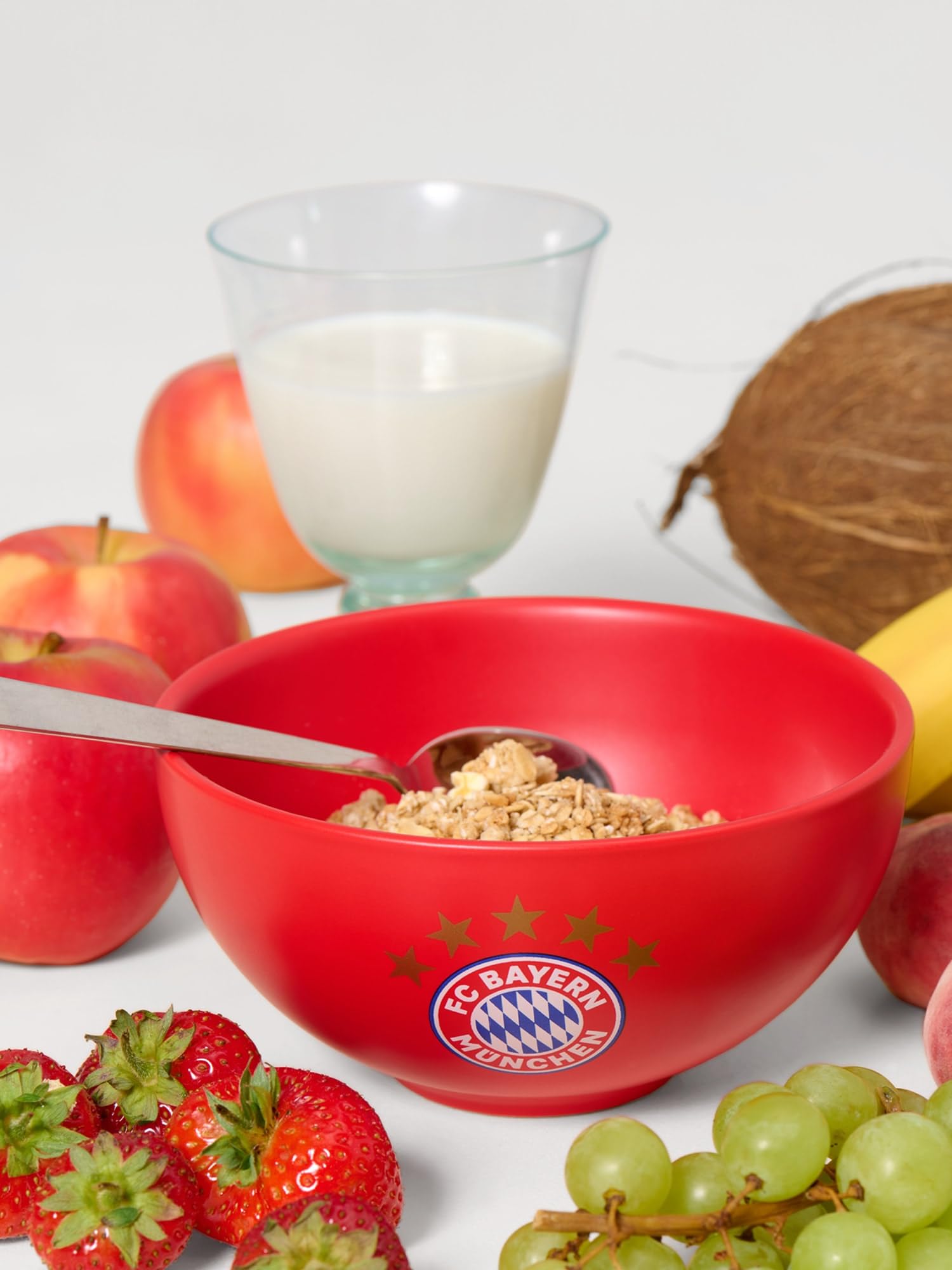 FC Bayern München Ciotola per cereali rosso