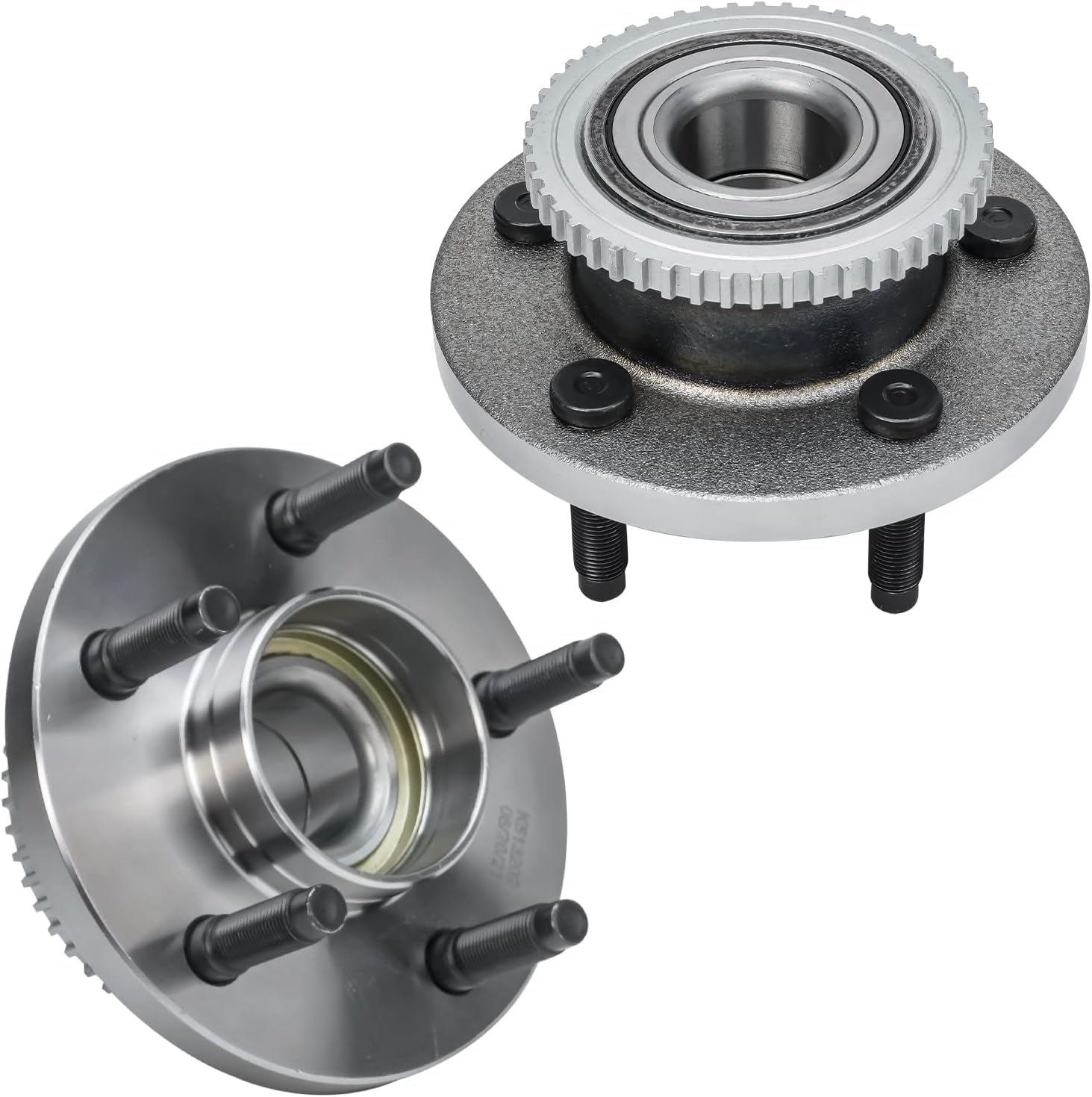 Detroit Axle - Front Wheel Bearing Hub Assembly Replacement for 1997-2002 Ford Crown Victoria Lincoln Town Car Mercury Grand Marquis w/ABS - 2pc Set