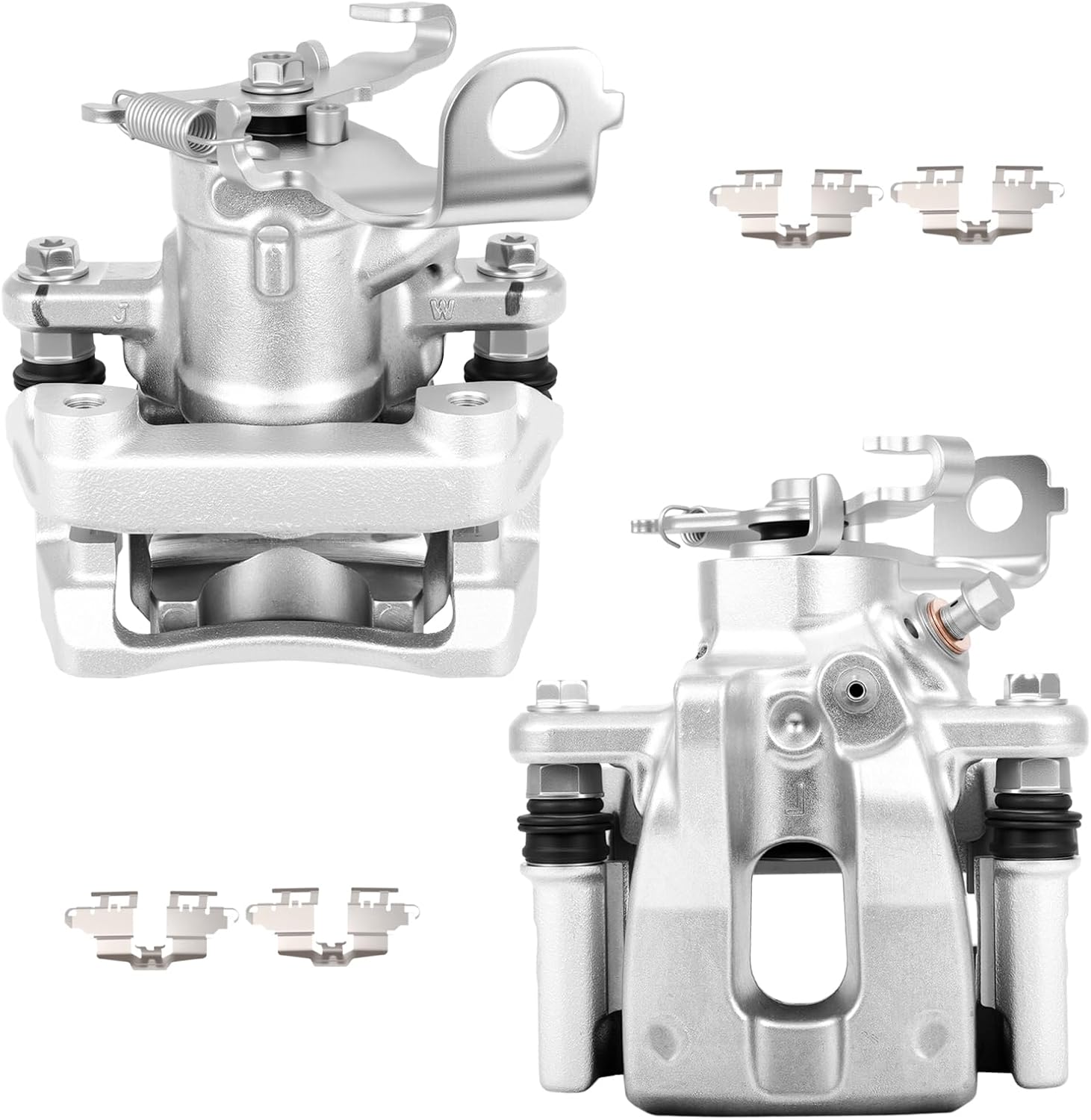 SCITOO Rear Brake Calipers With Bracket 19B3797 19B3796 Compatible For Pontiac For Vibe 2009-2010,For Toyota For Corolla 2009-2011 2014-2019,For Toyota For Matrix 2009-2014