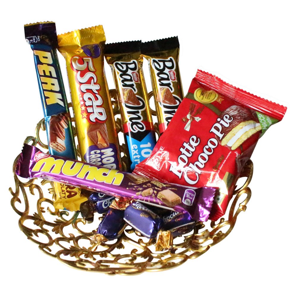 SFU E Com Chocolate Gift Basket Hamper | Gift for Rakhi, Diwali, Anniversary, Birthday, Christmas, Valentine, Her, Him | Assorted Chocolate Gift | 47 (B07P4DSSVX) Amazon Price History, Amazon Price Tracker