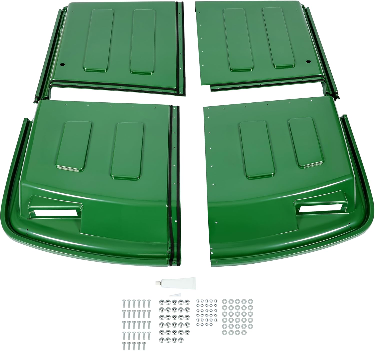 ECOTRIC Tractor Canopy Compatible with 2140 2350 3040 3055 4030 4040 4955 8430 8440 8450 Tractors Replacement for AR74143 Top Windproof Waterproof