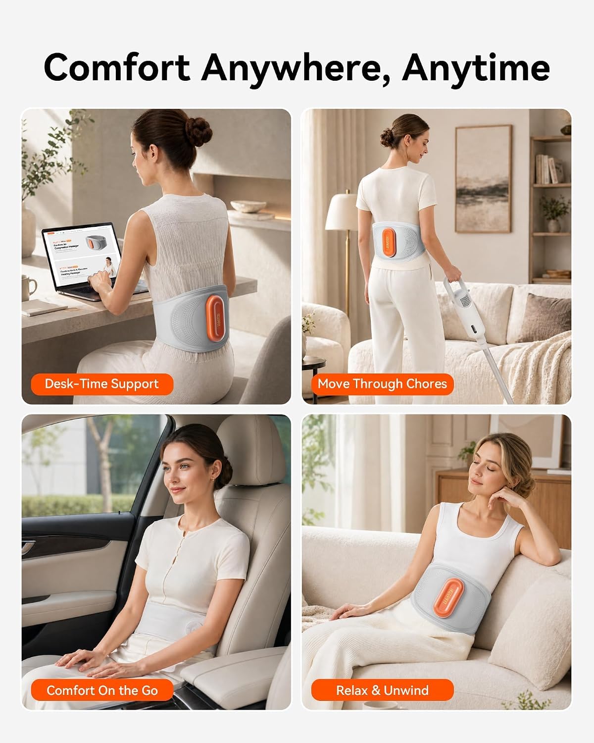 IKEEPFIT Back Massager for Pain Relief Deep Tissue, FSA Eligible HSA — Amazon image 5