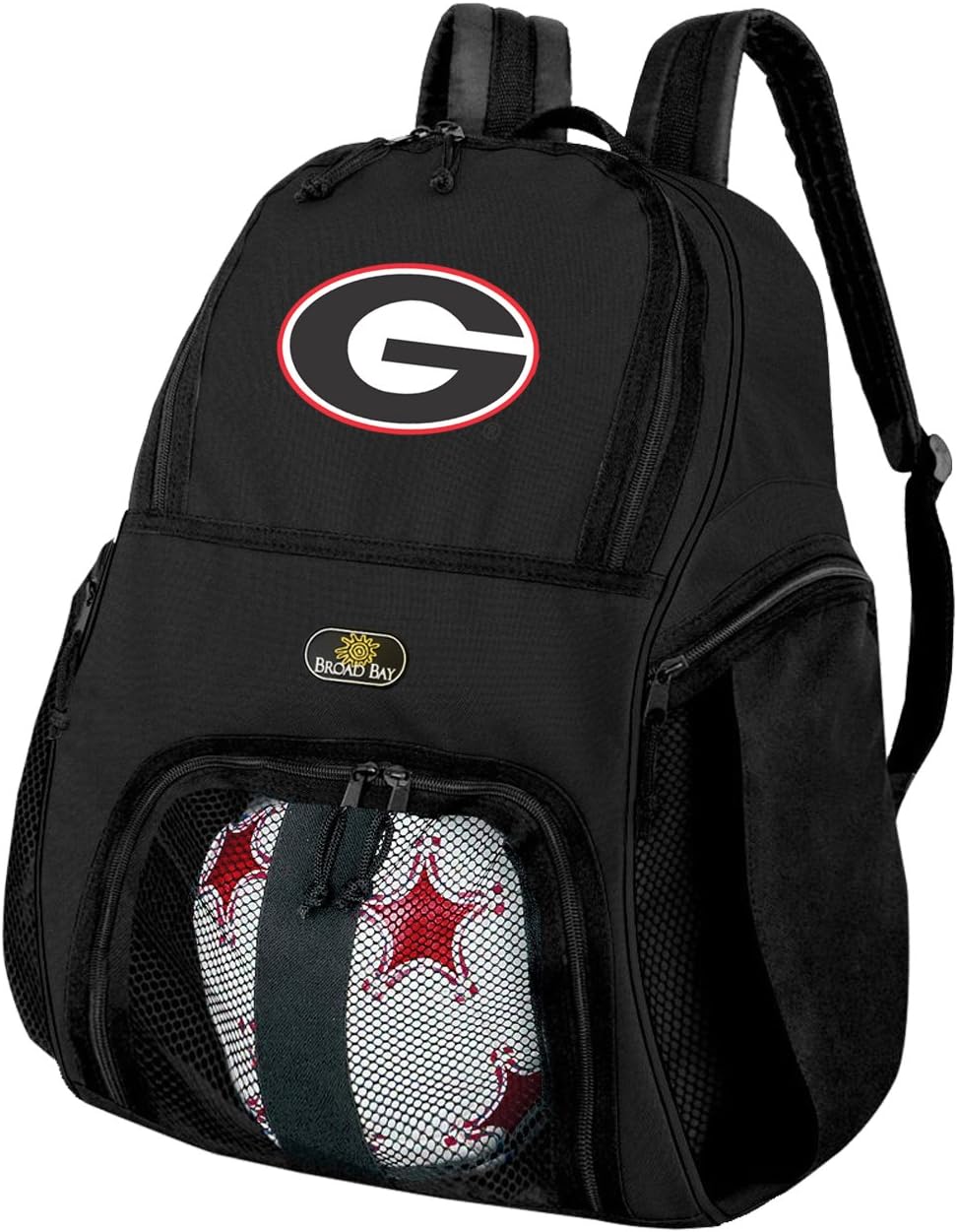Broad Bay University of Georgia Soccer Backpack or Georgia Bulldogs Volleyball Bag One Size