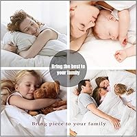 Vista 5 de Fundas de almohada de viaje para niños pequeños, 12 x 16 pulgadas, 2 piezas, cierre de sobre, 100% algodón egipcio de 400 hilos, suaves