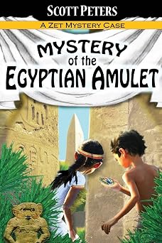 Mystery of the Egyptian Amulet Adventure Books For Kids Age 9-12 Kid Detective Zet