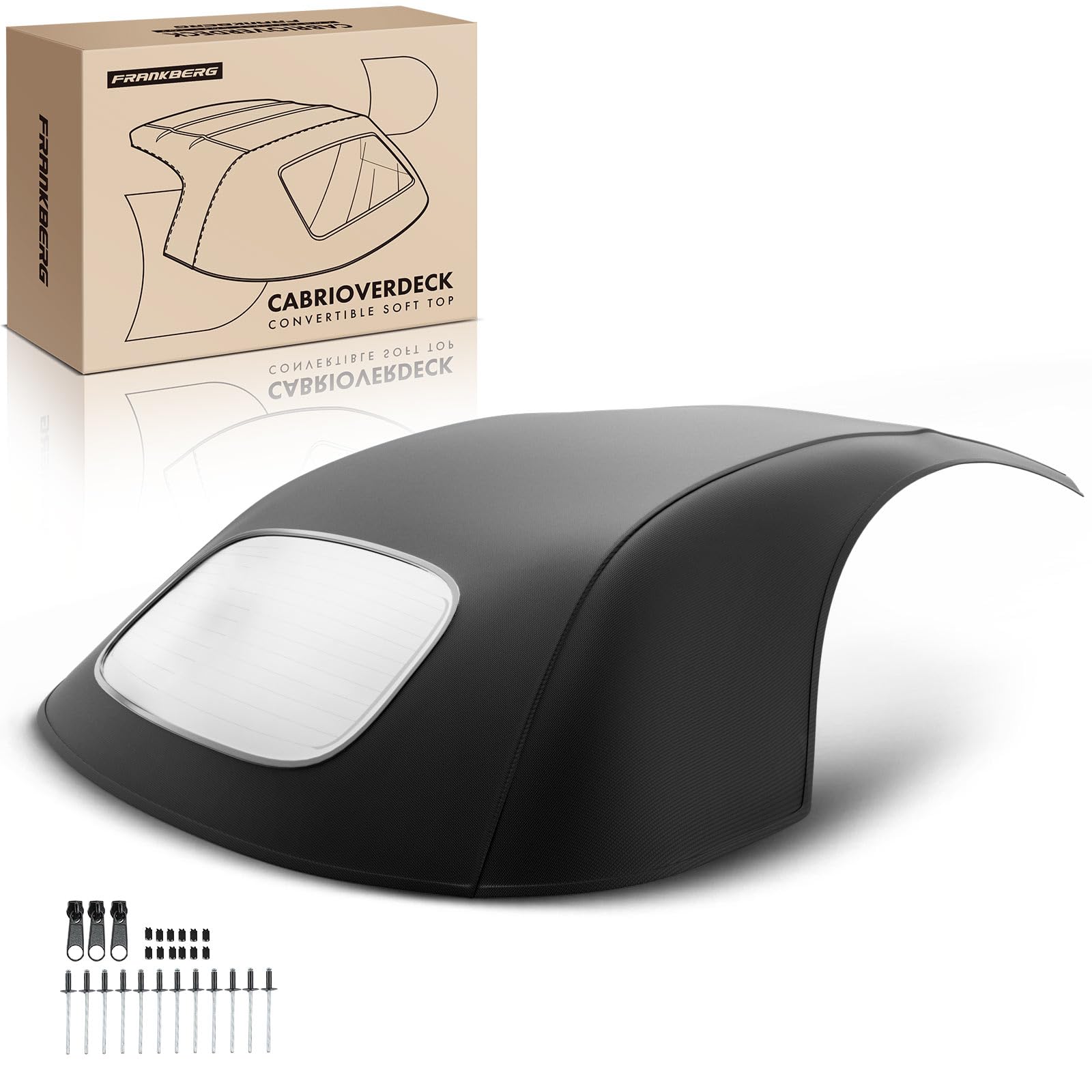 Frankberg Capote soft top Compatibile con New Beetle Cabriolet 1Y7 1.9 TDI 1.8 T 2.0 2.5 2002-2010 Cabriolet Replace# VW4403V,1005BEE055
