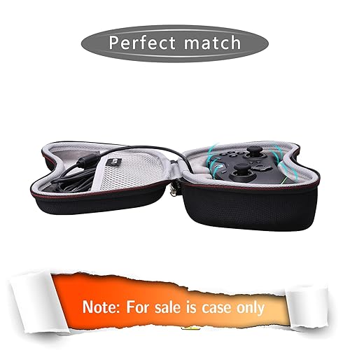 Miniatura 7 de LTGEM Funda rígida EVA para controlador de juegos con cable V2 para Xbox Series X