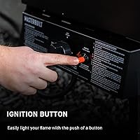 Vista 3 de Masterbuilt MPS 230S - Ahumador de propano, 30 pulgadas, color negro