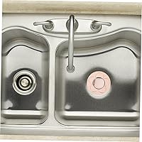 Vista 6 de Uonlytech Tapón universal para lavabo de drenaje de presión de drenaje de oro rosa para baño, lavabo