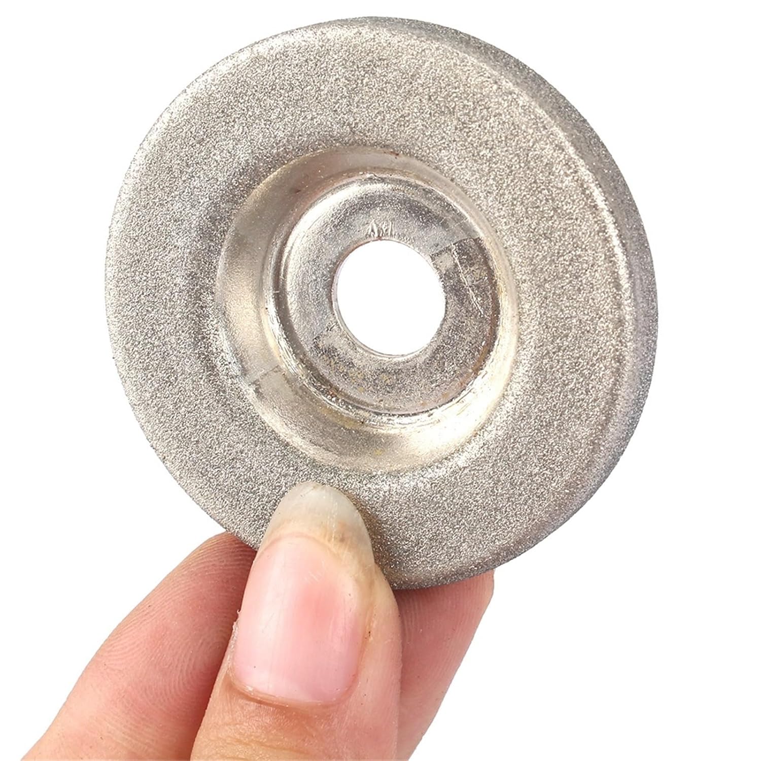1pcs 50mm Diamond Grinding Wheel Cup - 2" Emery Milling Cutter Sharpener for Precision Cutting and Trimming(180Grit)