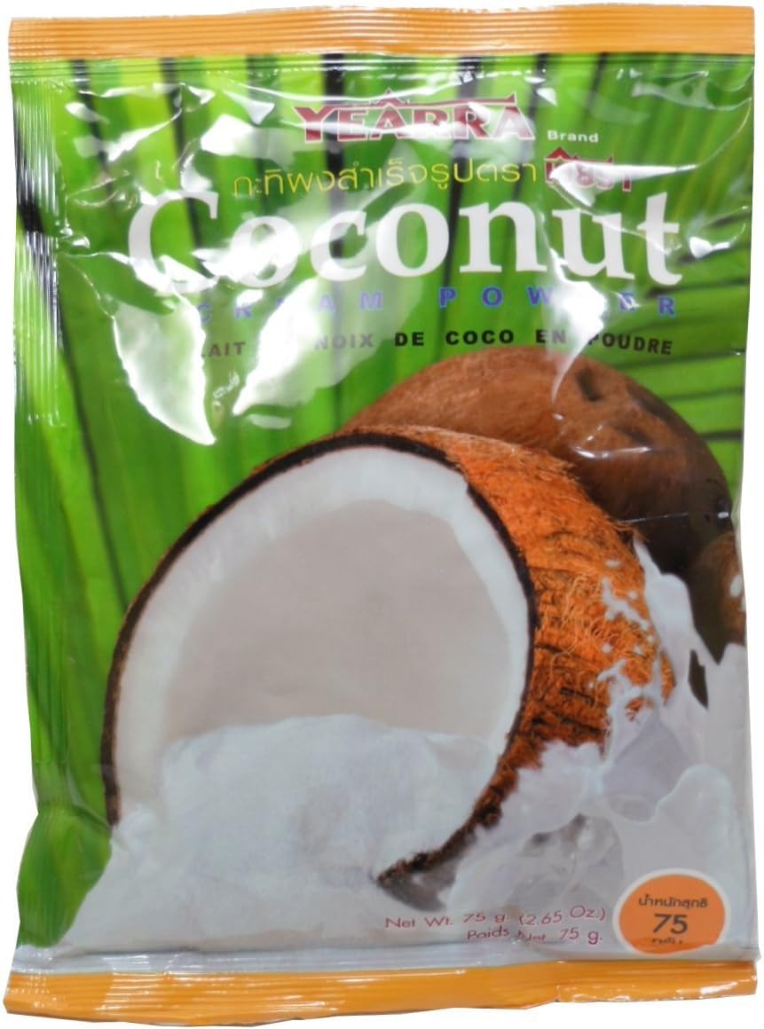 Yearra Coconut Cream Powder 75 g. (Pack of 2)