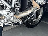 Vista 4 de Accesorios de motocicleta Soporte lateral para Benelli TRK502 TRK 502 502X para Benelli 2017 2019 (color : A negro)