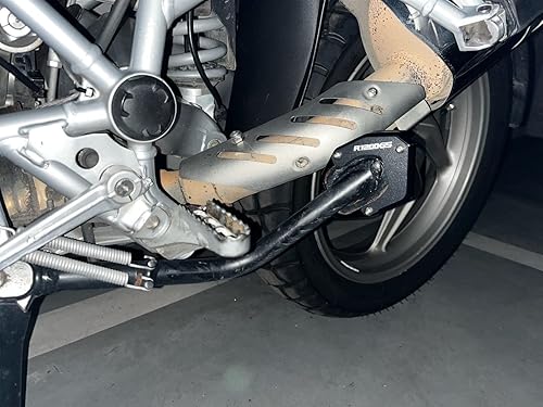 Miniatura 4 de HSPORT Accesorios de motocicleta Soporte lateral para Benelli TRK502 TRK 502 502X para Benelli 2017 2019 (color A negro)