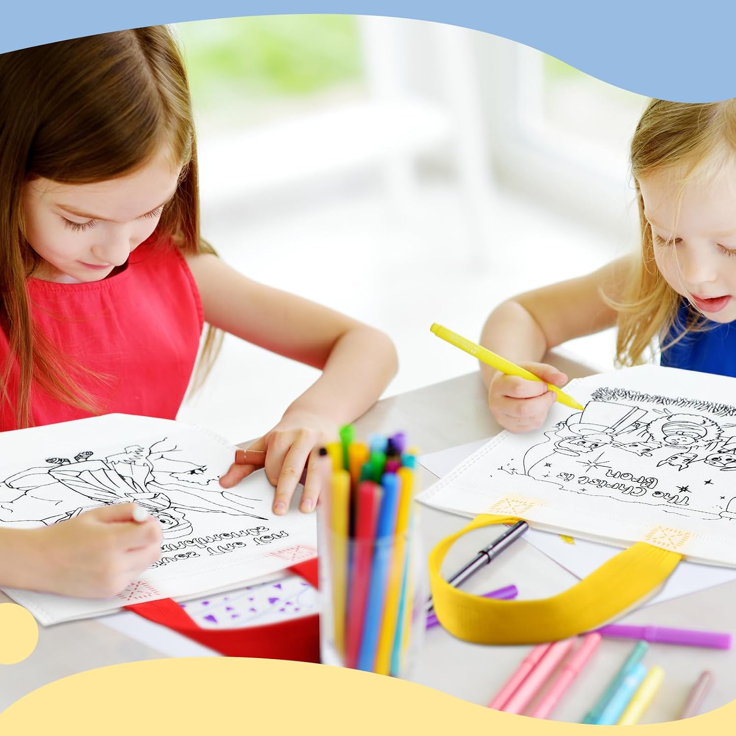 36 Pcs Christian Coloring Goodie Bags for Kids Christian Crafts Sunday School Supplies Religious Gifts for Kids