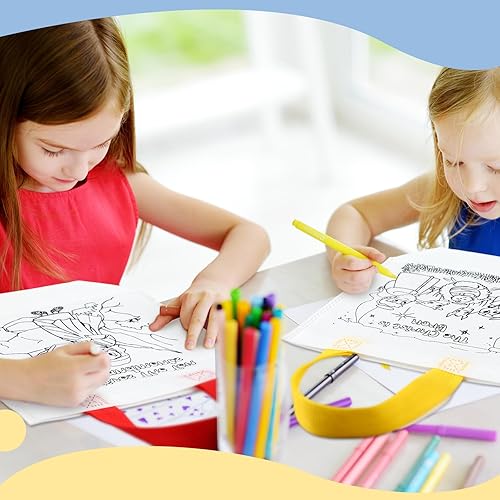 Miniatura 4 de 36 bolsas cristianas para colorear para niños, manualidades cristianas, suministros de escuela dominical, regalos religiosos para niños (cristiano)