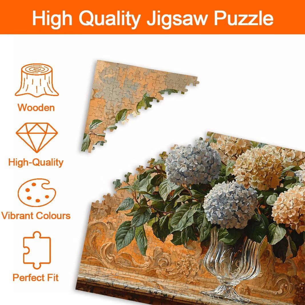 Puzzle 2000 Pezzi, Puzzle Fiore, Misura: 100x71cm, Regalo Donna/Uomo -8763