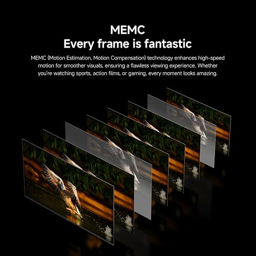 XIAOMI TV F 50, 50 Inch (127 cm), 4K UHD, Smart TV, Fire TV, HDR10, MEMC, 60Hz with 120Hz Game Boost Mode, Alexa Voice Control, 2GB+32GB, Works with Apple AirPlay - 5