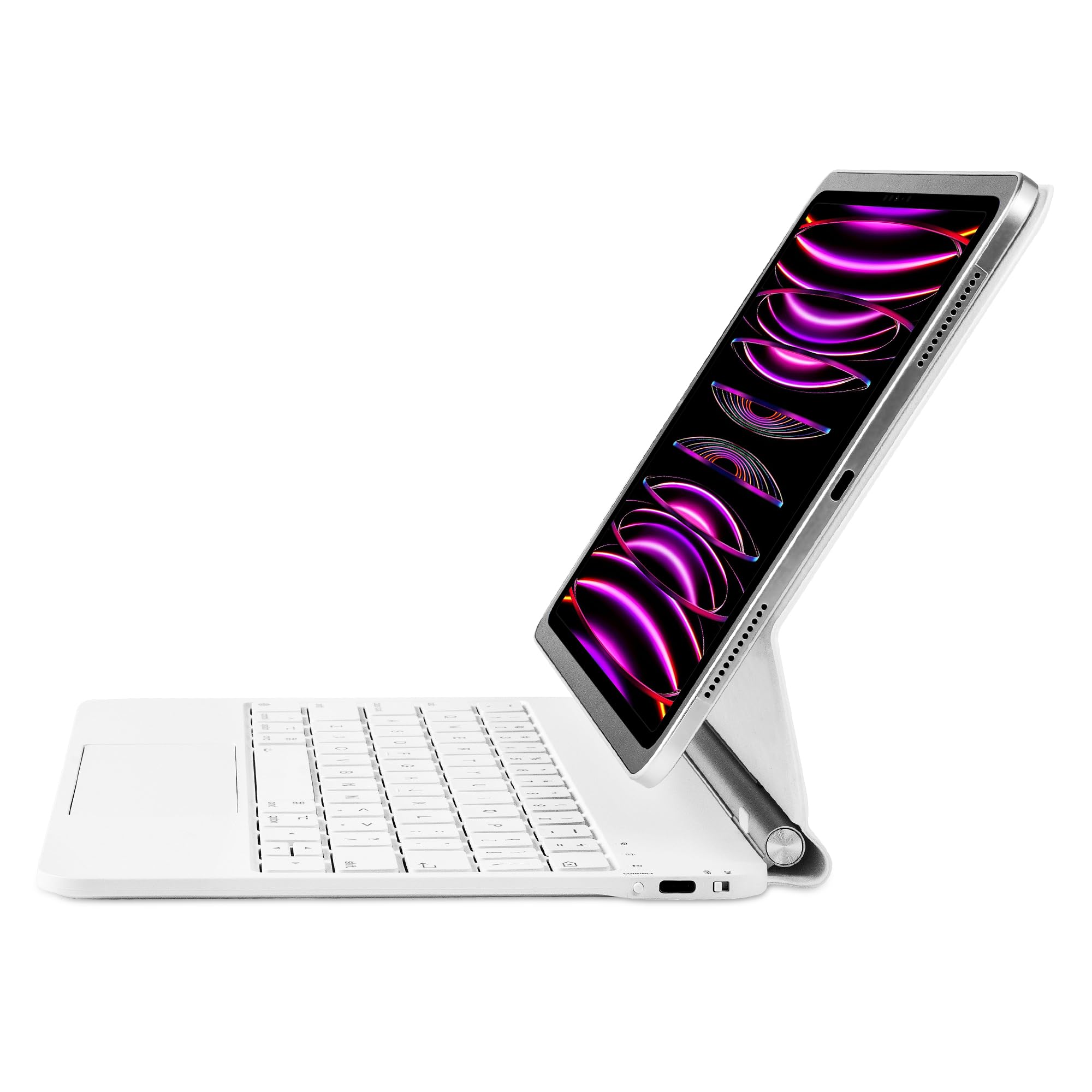 12.9インチ iPad Pro用Magic Keyboard ホワイト日本語 13インチiPad Air（M4/M2/M3）、12.9インチ iPad Pro（第6/5/4/3世代